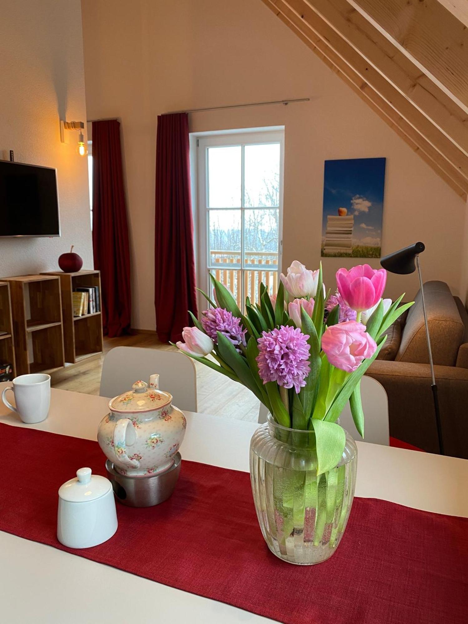 Ferienwohnung Apfelkroenchen Spiegelberg Dış mekan fotoğraf